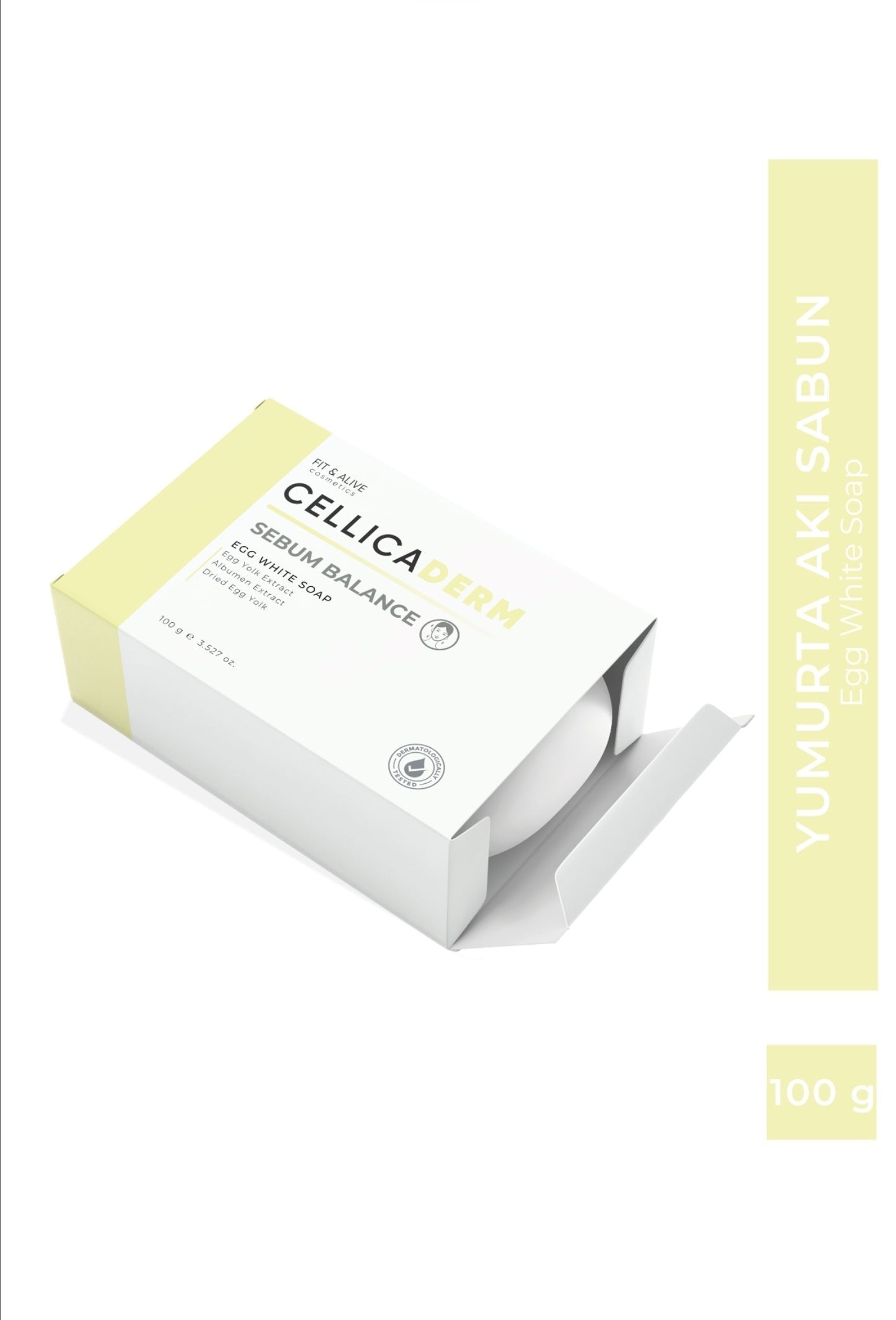 CELLICADERM EGG WHITE SOAP