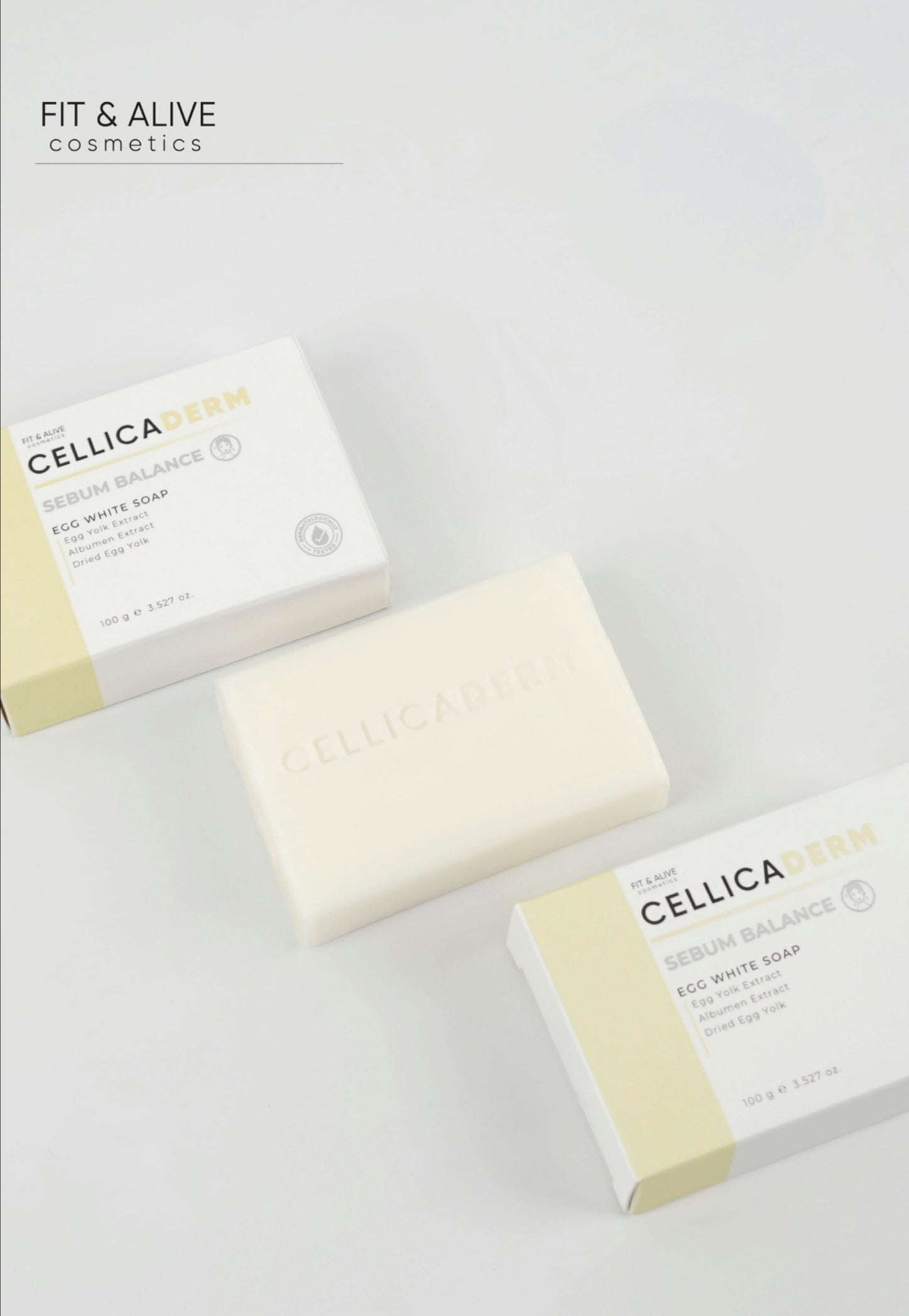 CELLICADERM EGG WHITE SOAP